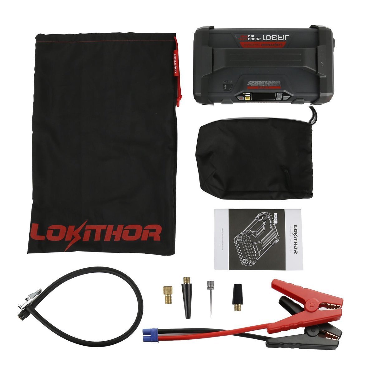 Powerbank / Jump starter Lokithor JA301, 2000A, kompresor 10 - 150 PSI - Lokithor | Sklep Sellando - Shop