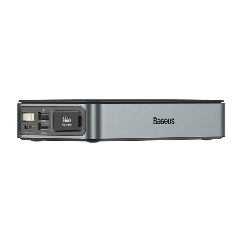 Powerbank/Rozrusznik Baseus Pro+ Car Jump Starter, 12000mAh, 1200A, USB (czarny) - Baseus | Sklep Sellando - Shop