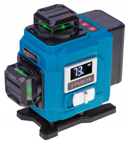 POZIOMICA LASEROWA 360 LINBOX ECO4 LASER KRZYŻOWY 4D + STATYW DO SKOSÓW - bez marki | Sklep Sellando - Shop