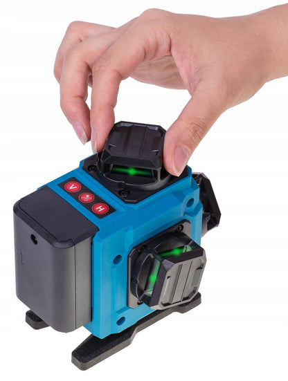 POZIOMICA LASEROWA 360 LINBOX ECO4 LASER KRZYŻOWY 4D + STATYW DO SKOSÓW - bez marki | Sklep Sellando - Shop