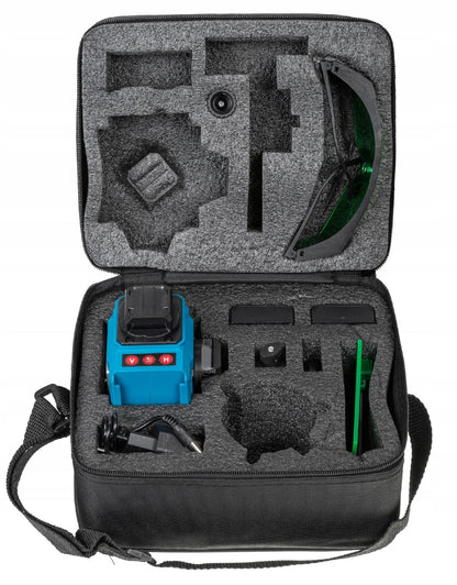 POZIOMICA LASEROWA 360 LINBOX ECO4 LASER KRZYŻOWY 4D + STATYW DO SKOSÓW - bez marki | Sklep Sellando - Shop