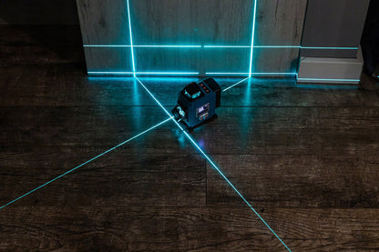 POZIOMICA LASEROWA 360 LINBOX ECO4 LASER KRZYŻOWY 4D + STATYW DO SKOSÓW - bez marki | Sklep Sellando - Shop