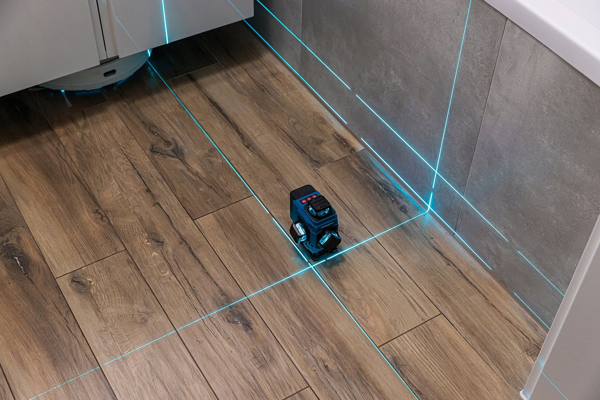 POZIOMICA LASEROWA 360 LINBOX ECO4 LASER KRZYŻOWY 4D + STATYW DO SKOSÓW - bez marki | Sklep Sellando - Shop